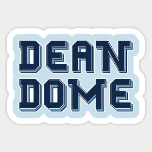 The Dean Dome Sticker